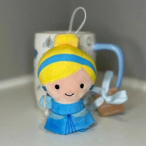 Hallmark Cinderella Itty  Bitty Plush Small Ornament